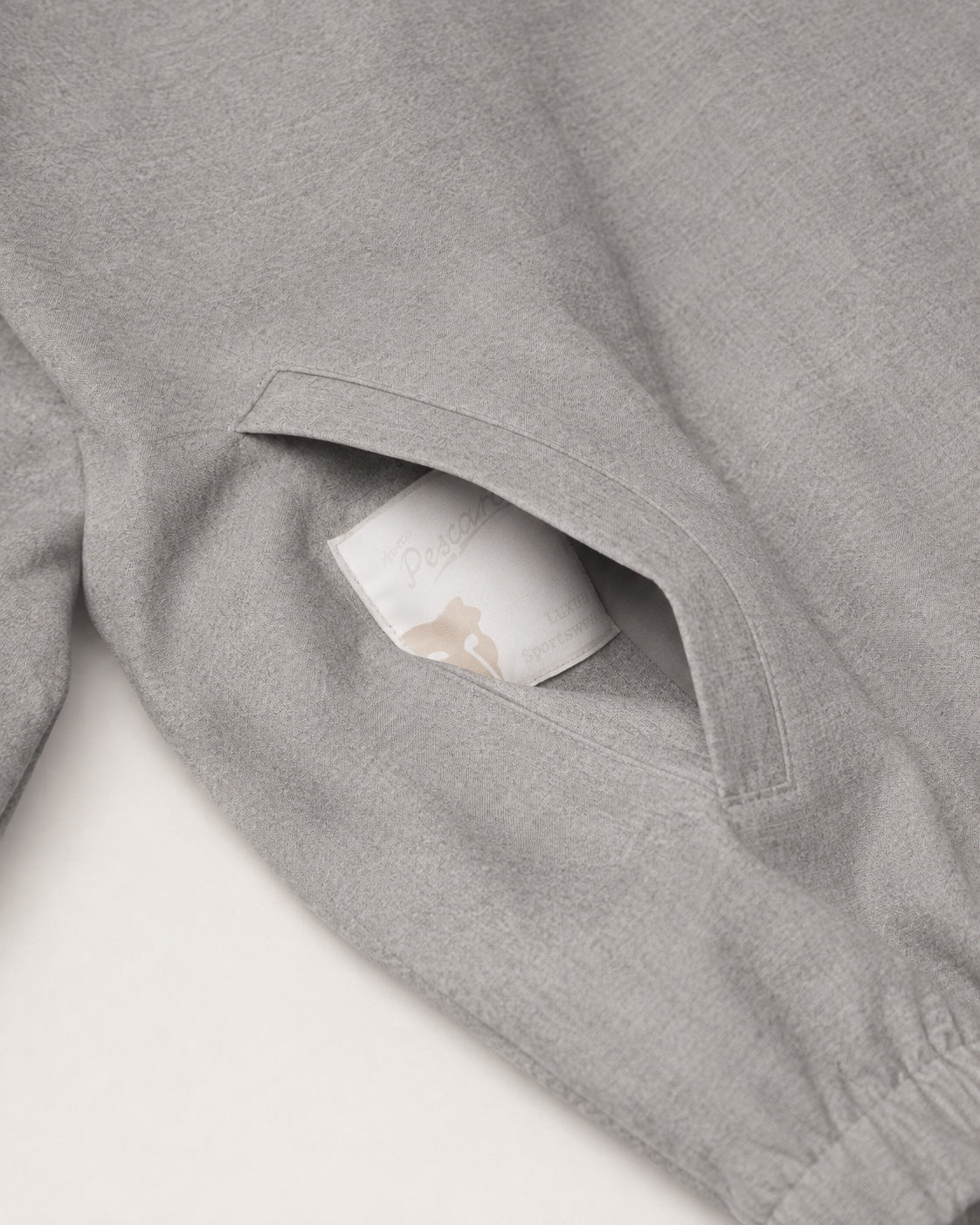 Pocket and fabric detail